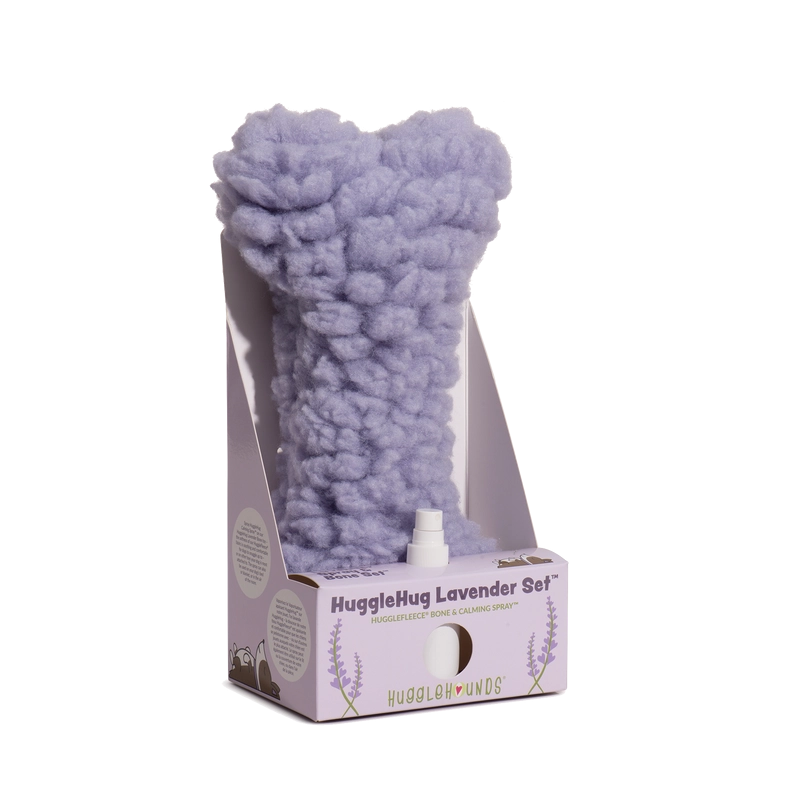 Huggle Hounds HuggleHug™ Lavender Bone and Calming Spray Set