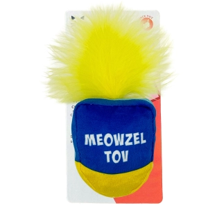 Huxley & Kent Meow-zel Tov Dreidel Blue Cat Toys