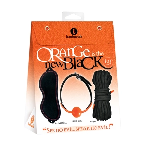 Icon Brands - Orange is the New Black  See No Evil, Speak No Evil Kit