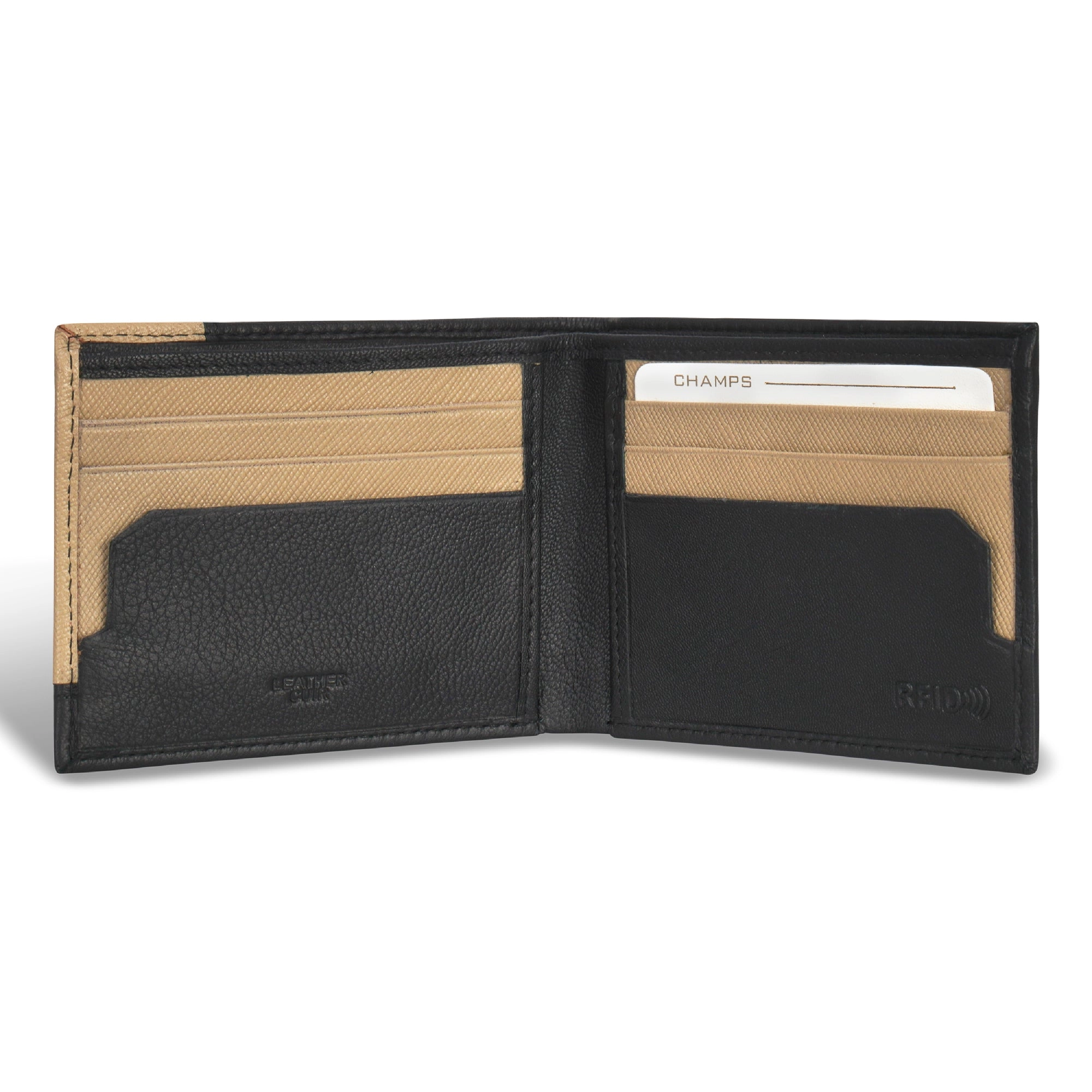 Iconic / Leather Bi-Fold Wallet *Drop Ship*