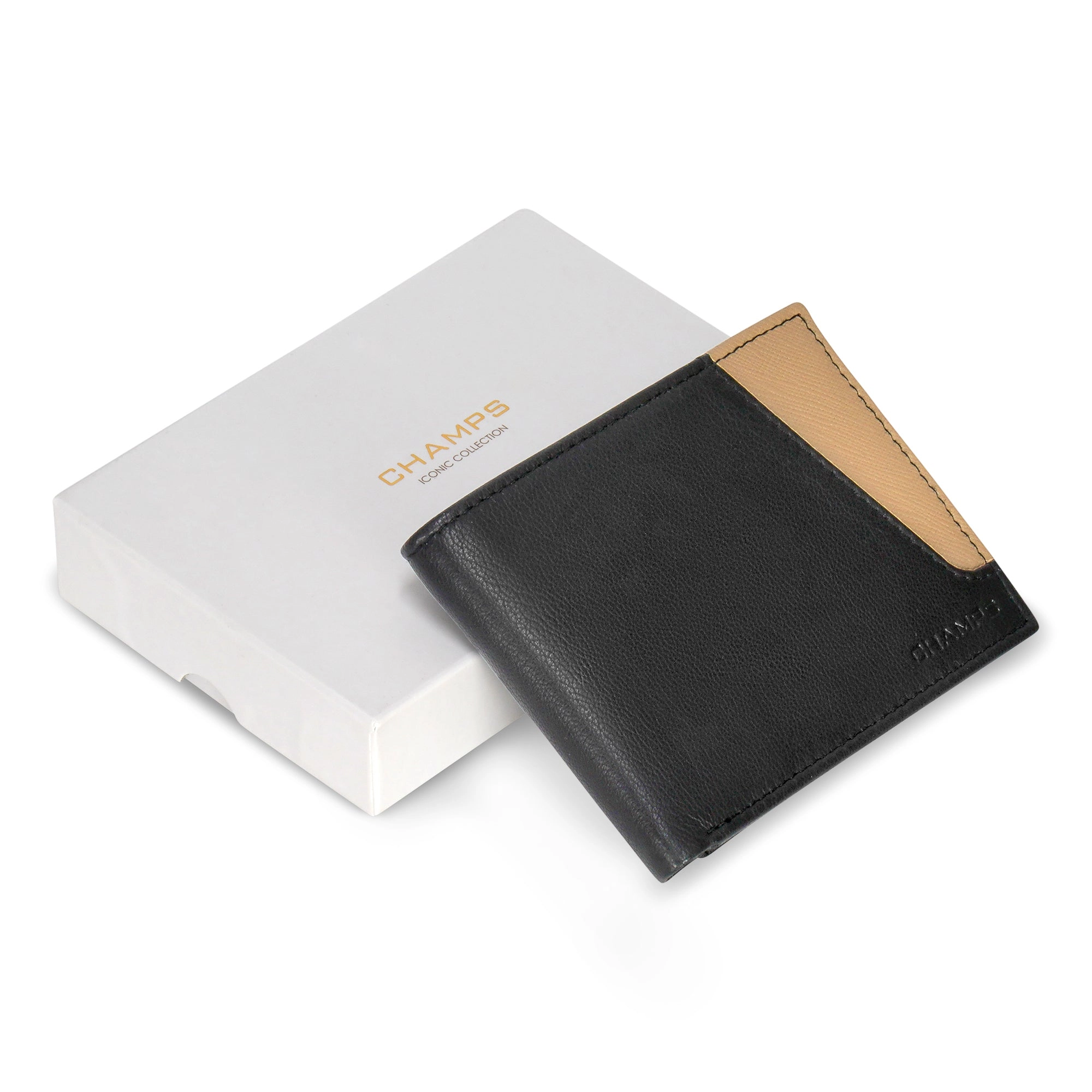 Iconic / Leather Bi-Fold Wallet *Drop Ship*