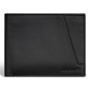 Iconic / Leather Center Wing Wallet *Drop Ship*