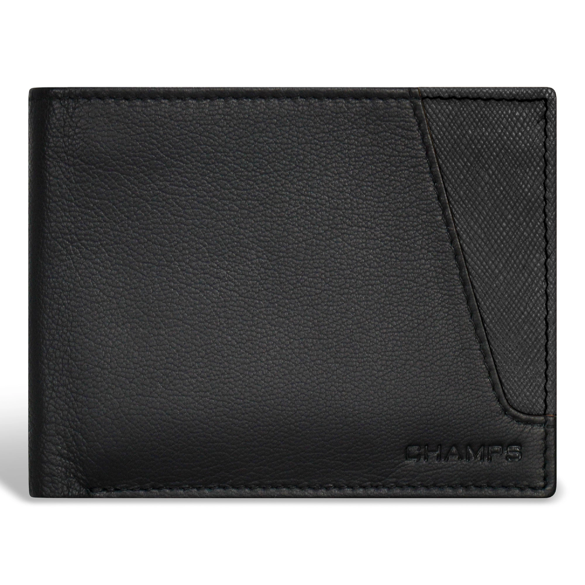 Iconic / Leather Center Wing Wallet *Drop Ship*