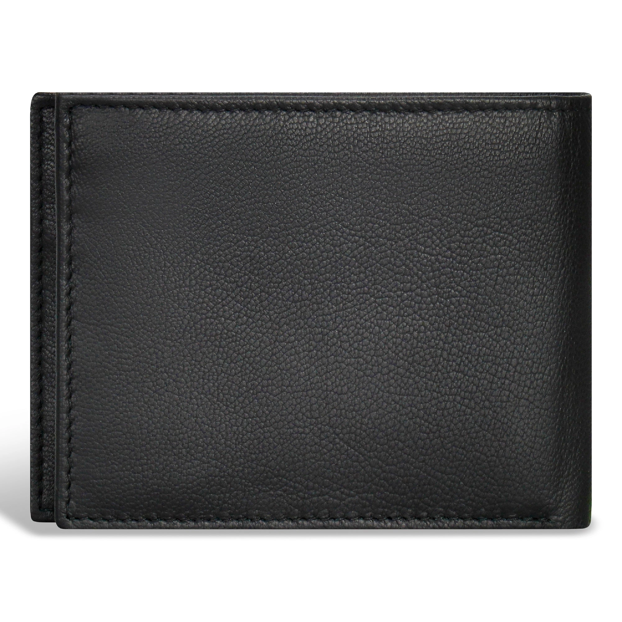 Iconic / Leather Center Wing Wallet *Drop Ship*