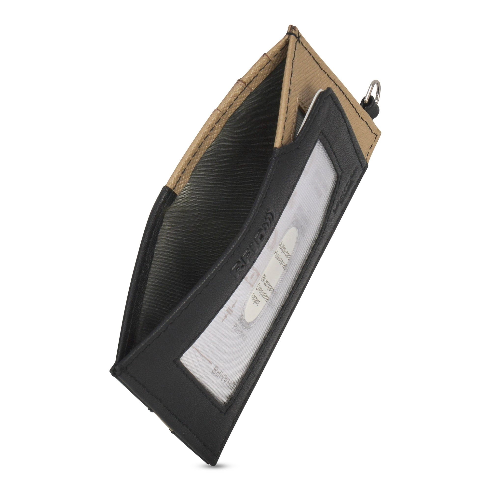 Iconic / Leather Slim  cardholder *Drop Ship*