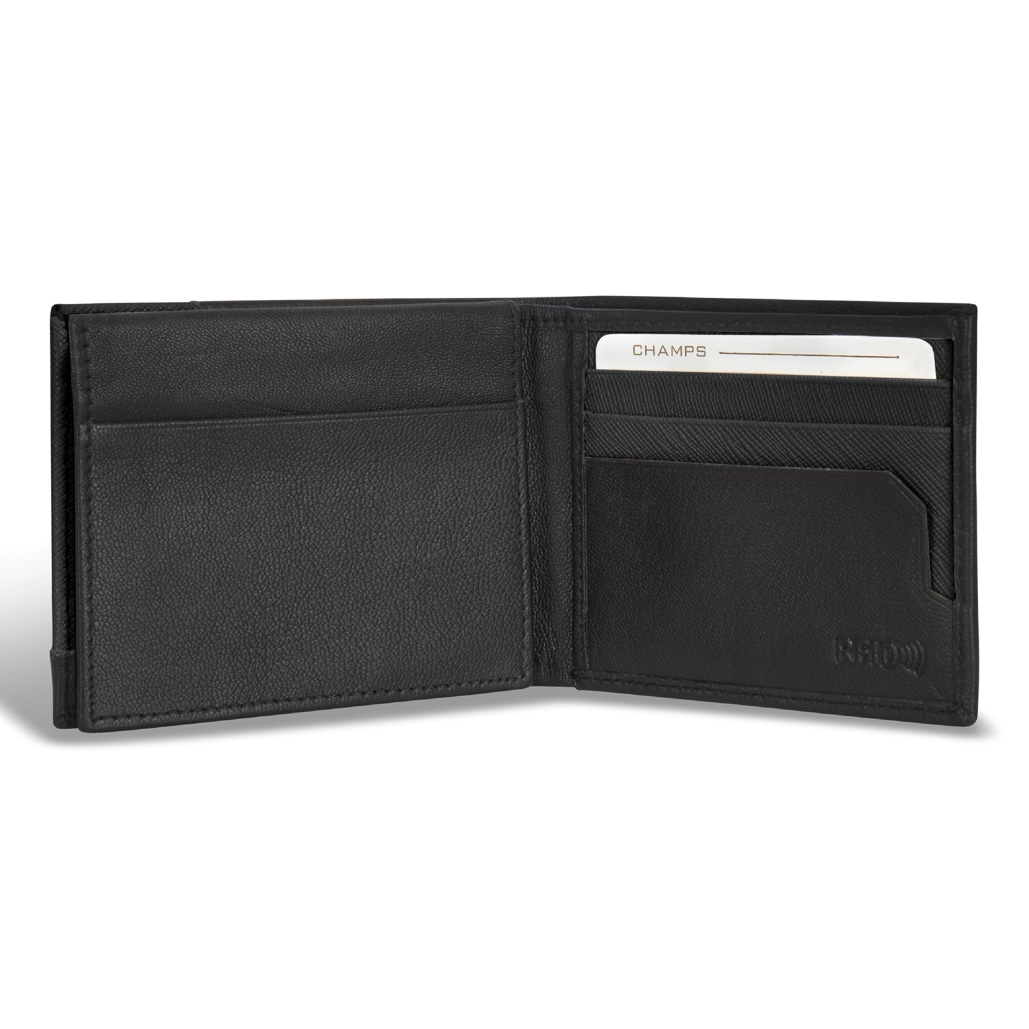 Iconic / Leather Top Wing Wallet *Drop Ship*