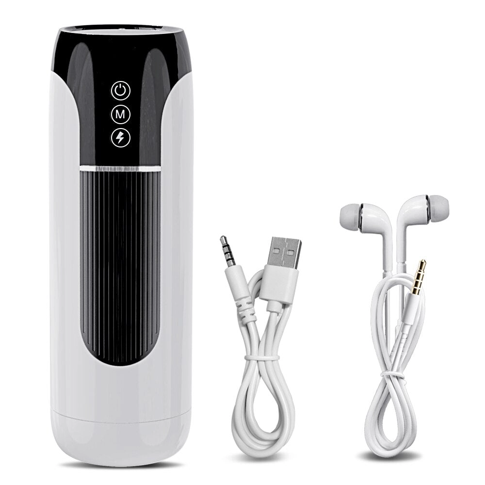 IPX7 Automatic Telescopic Male Masturbator Vibrating Blowjob Masturbation Cup Sex Toys for Men