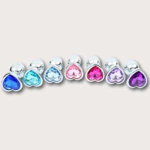Jewel Heart Butt Plug