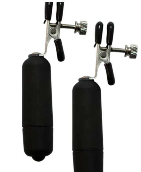 Kink collection Vibrating nipple clamps