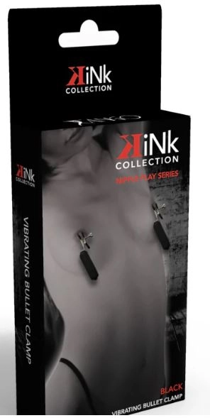 Kink collection Vibrating nipple clamps