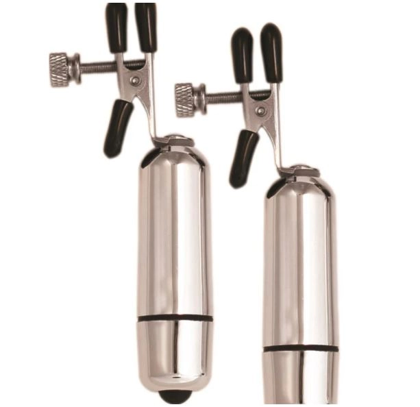 Kink collection Vibrating nipple clamps