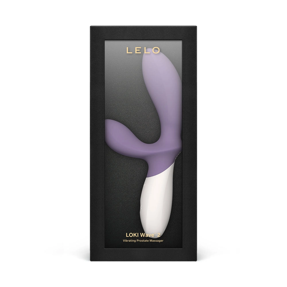 Lelo Loki Wave 2 Prostate Massager - Violet Dust
