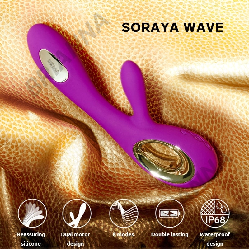 LELO soraya wave rabbit vibrator