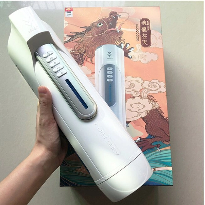 Leten A380 IV Automatic Piston Telescopic Heated Male Masturbator Cup Vagina Moaning Sex Toys