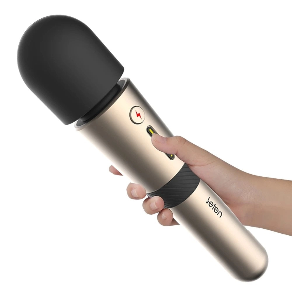 Leten Lightning 3 Powerful AV wand Vibrator for Women