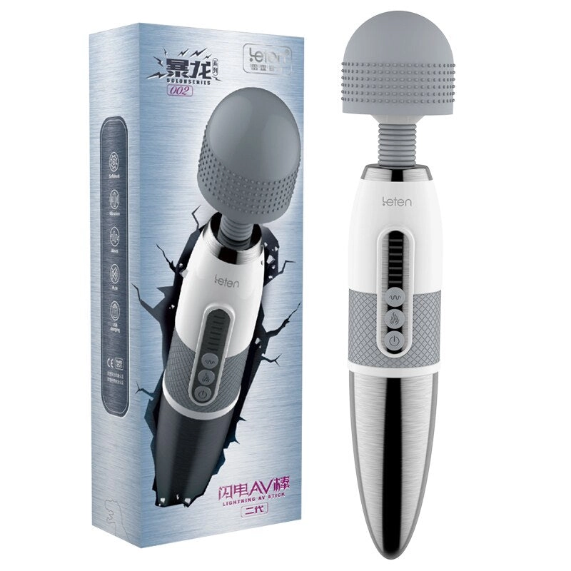 Leten lightning Huge  Big Head Magic Wand AV Stick Vibrator
