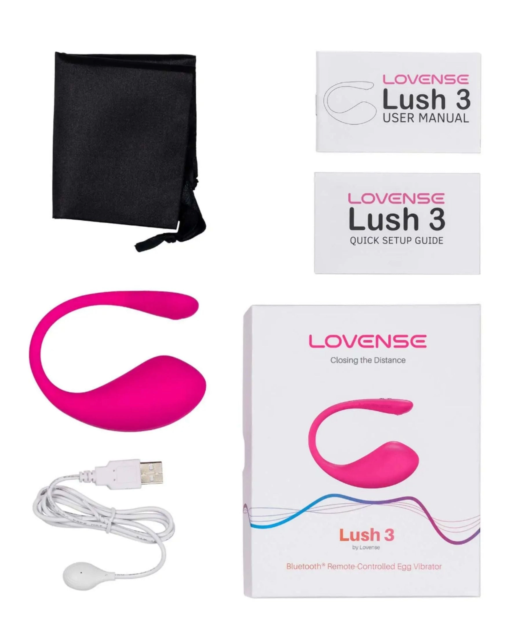 Lovense Lush 3 App Controlled Egg Vibrator