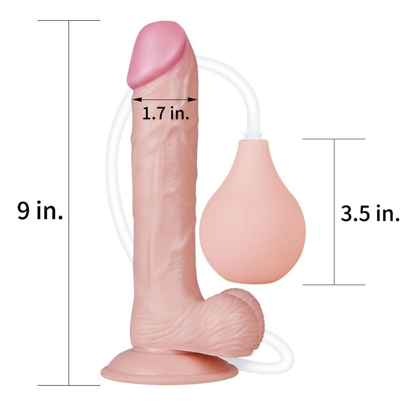 LoveToy 9 SQUIRT EXTREME Squirting Dildo