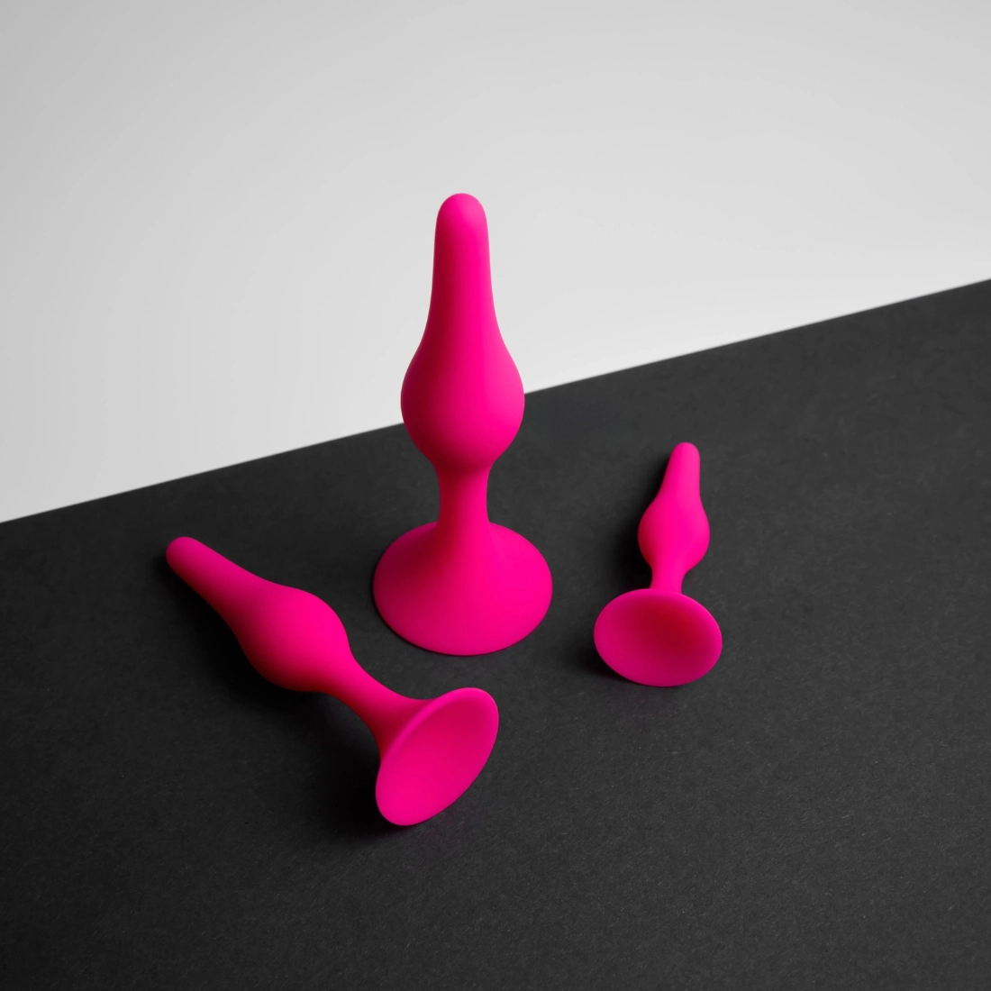 Luxe Beginner Silicone Butt Plug Kit