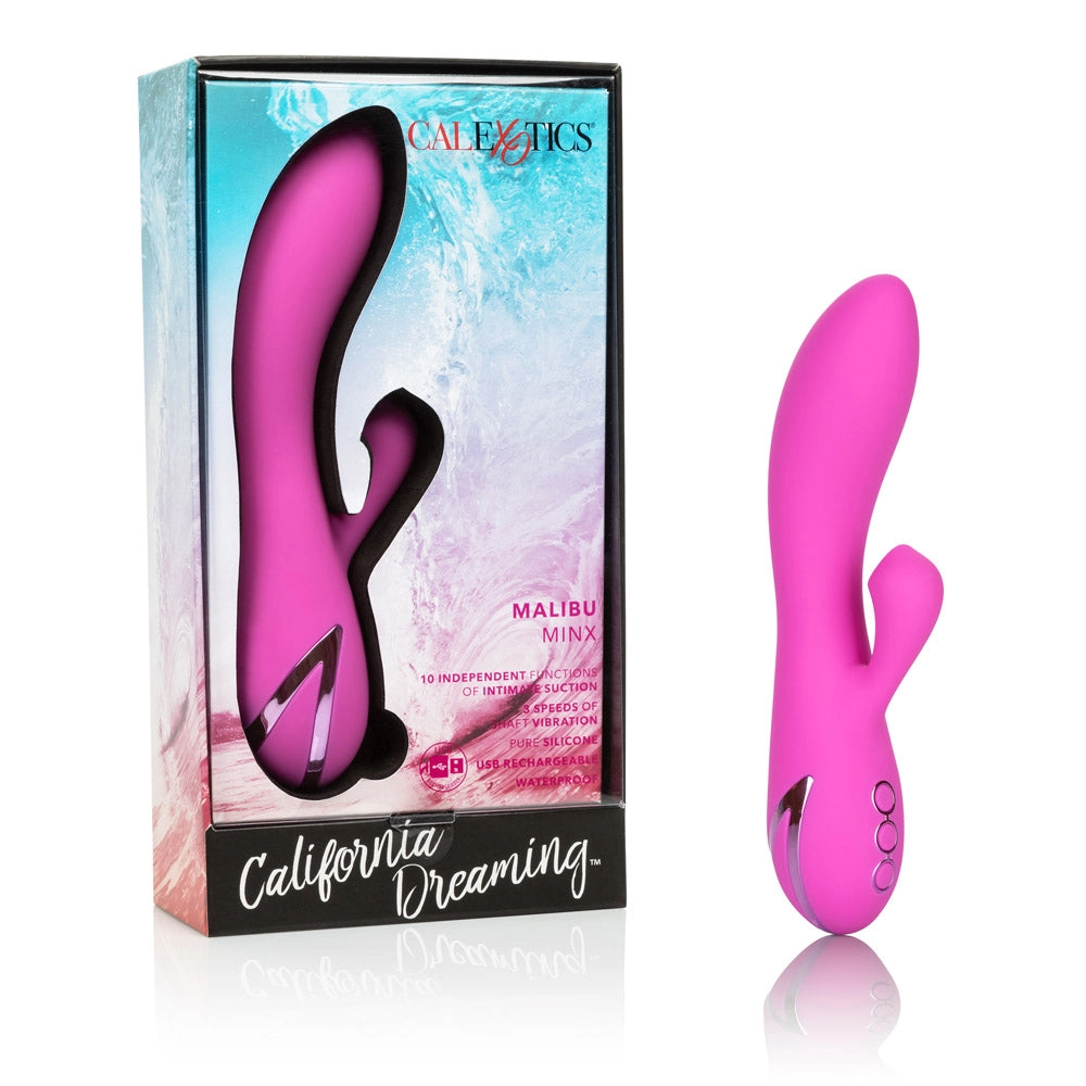 Malibu Minx: Fun Clitoral Suction and Vibration Toy for Playtime