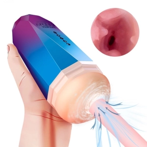 Manual Air Sucking Masturbation Cup Vagina Masturbation Cup Pussy Real Vagina Anal Oral Sex Toys for Men