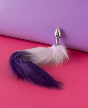 Mulberry Fox Tail Anal Plug
