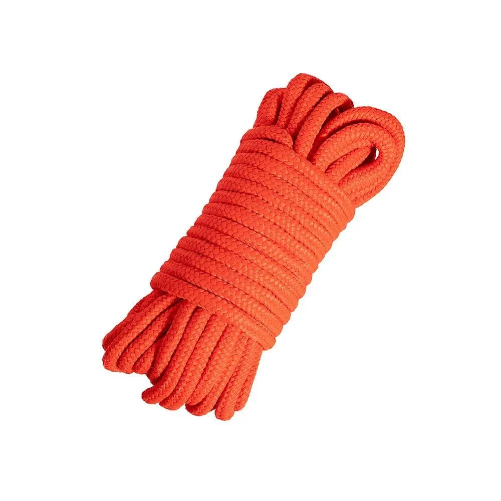 Nylon BDSM Rope Tying 16 ft - Red
