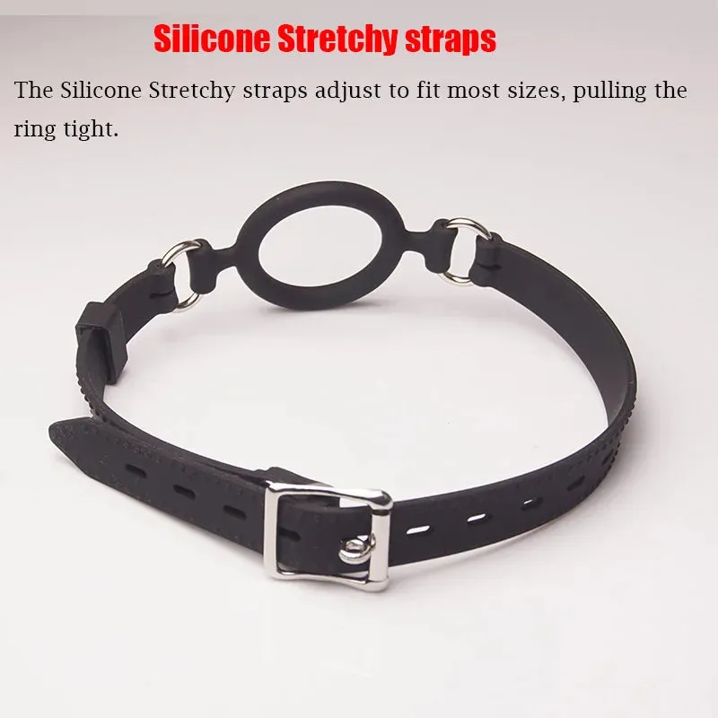O Ring Gag Bondage Toys Restraint System BDSM Sex Toy