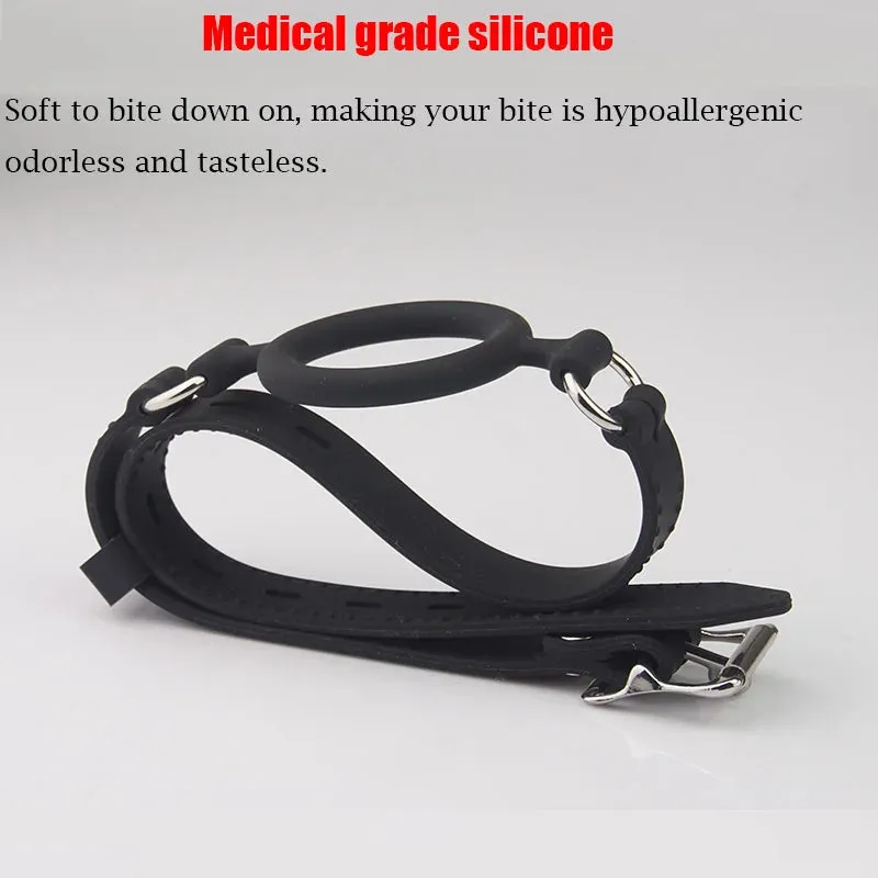 O Ring Gag Bondage Toys Restraint System BDSM Sex Toy