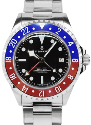 Ocean 3 GMT Blue/Red Ceramic