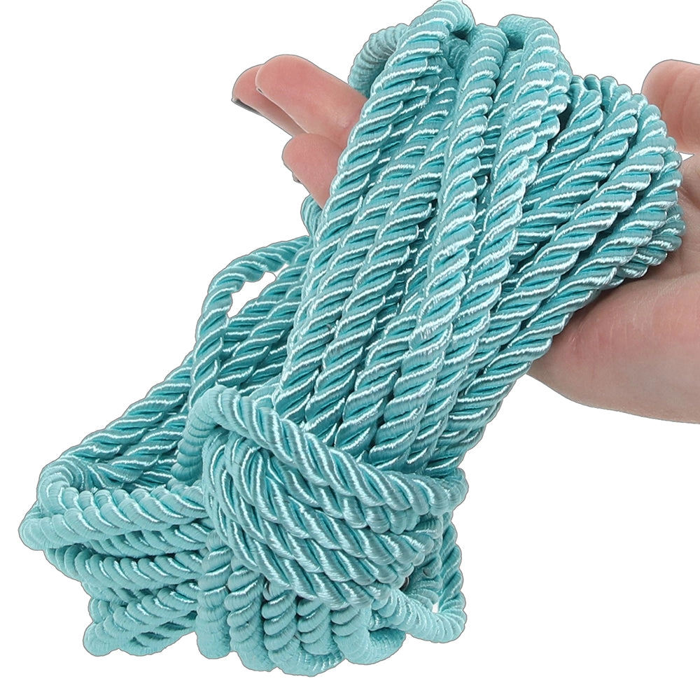 Ouch! 32.8'/10m Bondage Rope in Blue