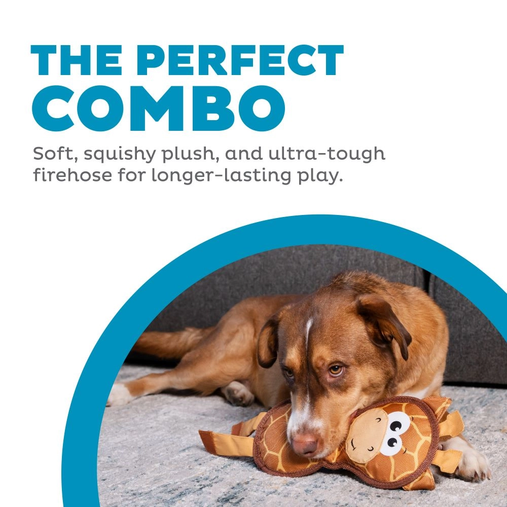 Outward Hound Fire Biterz Giraffe Dog Toy Med