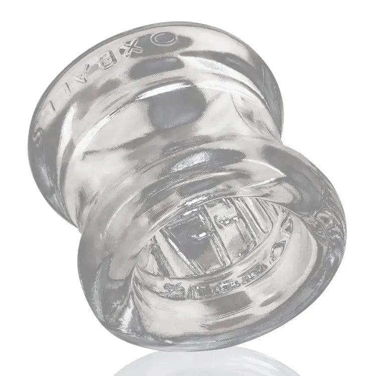 Oxballs Squeeze Soft-Grip Ball Stretcher in Clear
