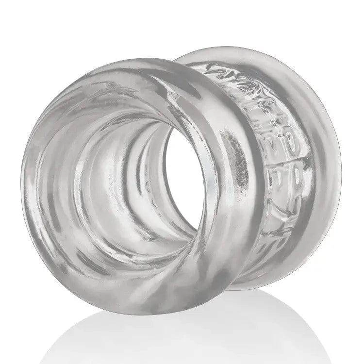 Oxballs Squeeze Soft-Grip Ball Stretcher in Clear