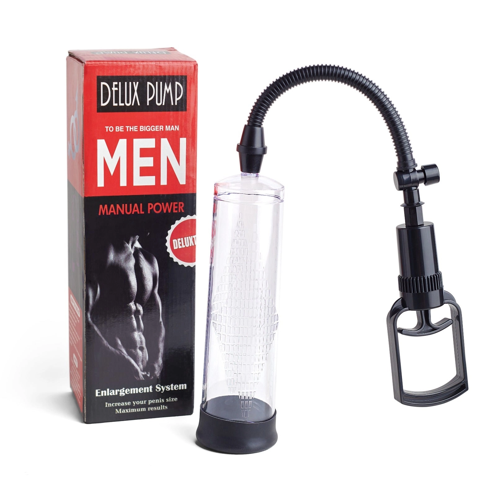 PENIS ENLARGEMENT PUMP - DeLUX Manual Power Pump