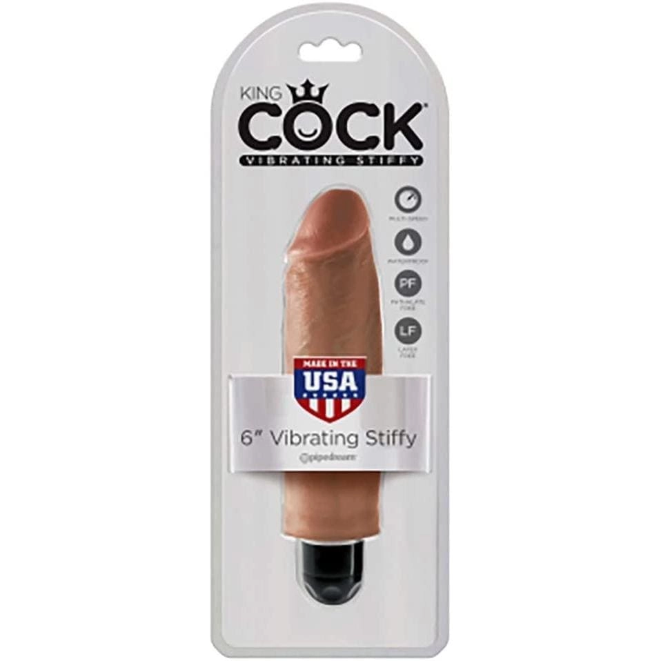 Pipedream King Cock 6 Inch Vibrating Stiffy