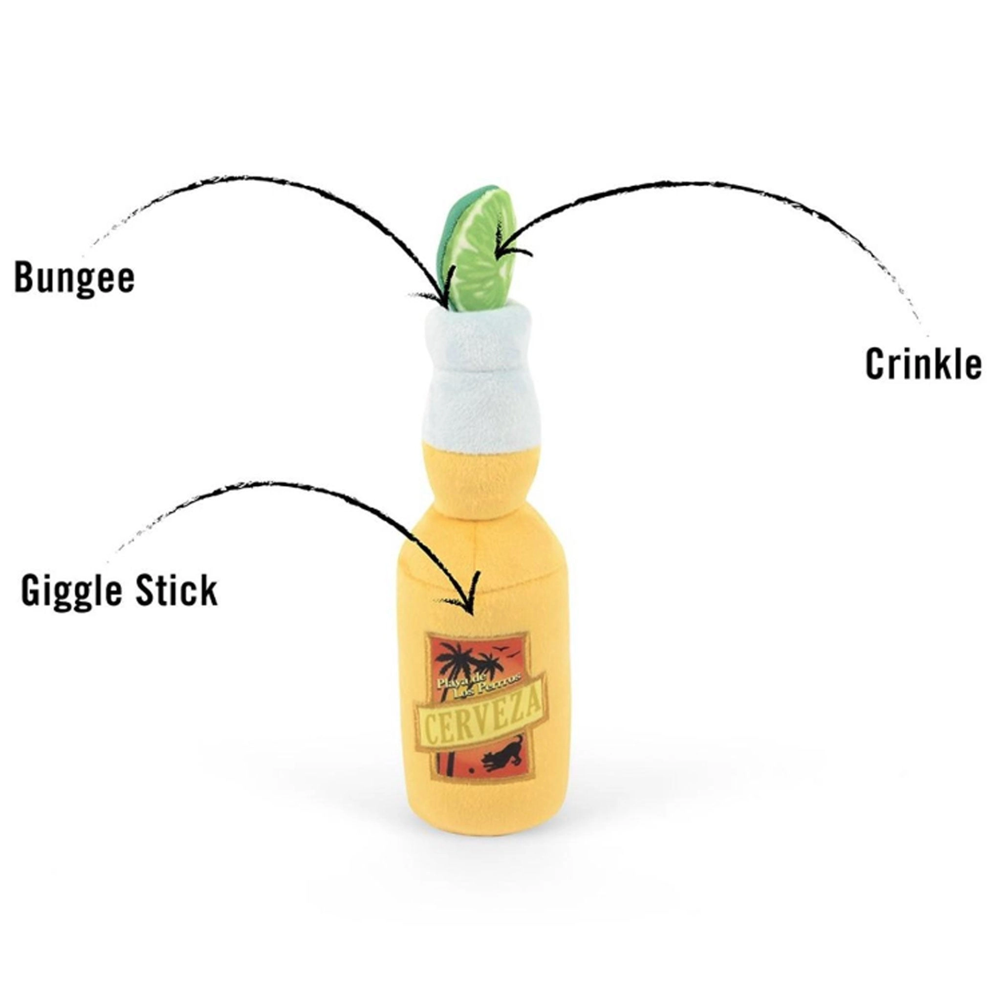 P.L.A.Y. Canine Cerveza Dog Toy