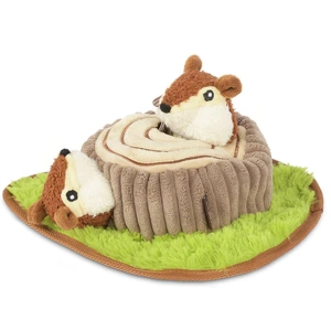 P.L.A.Y. Forest Friends Chipmunks Green & Brown Dog Toys