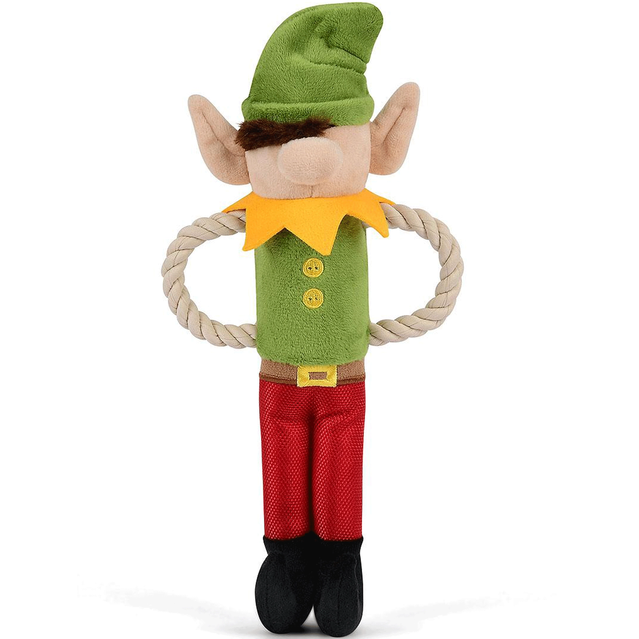 P.L.A.Y. Santa's Little Elf-er Green Dog Toys