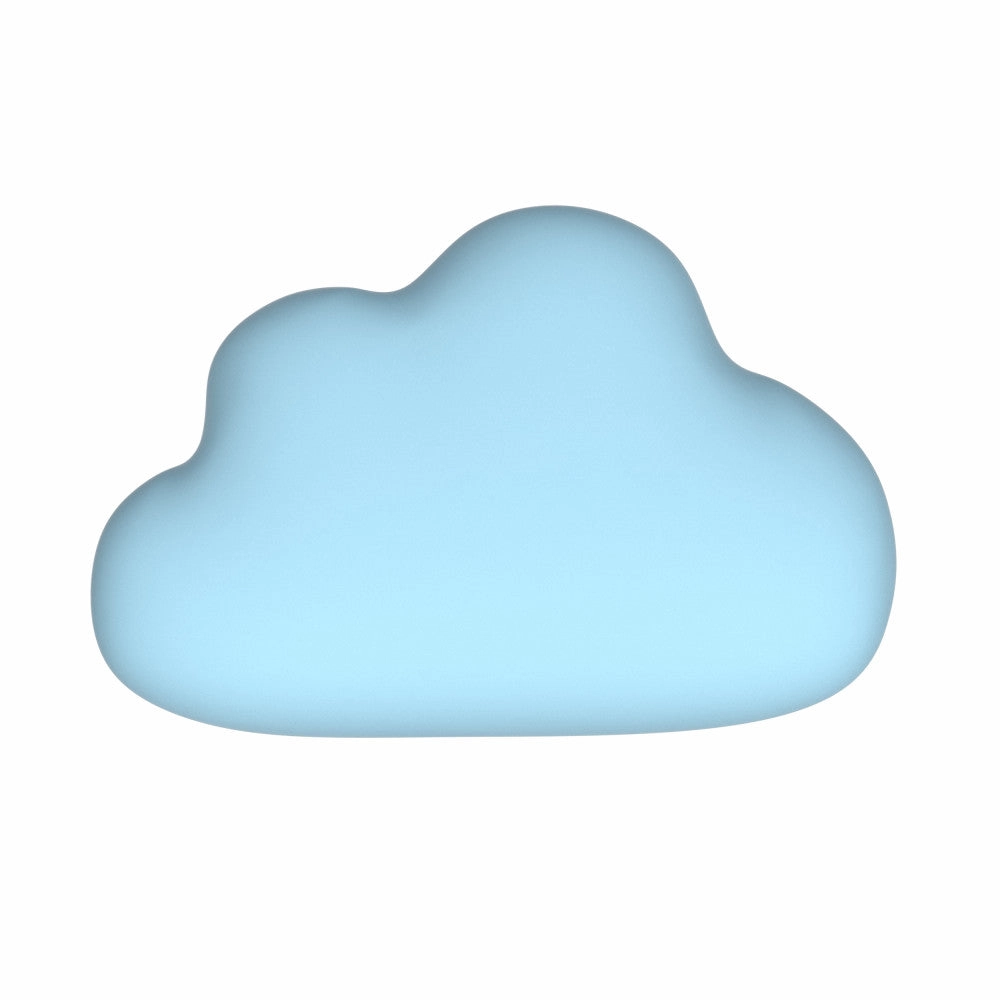 Play With Me | Cuddle Cloud Handheld Silicone Clitoral Vibrator With Sensual Pleasure Nubs – USB Rechargeable – In Blue