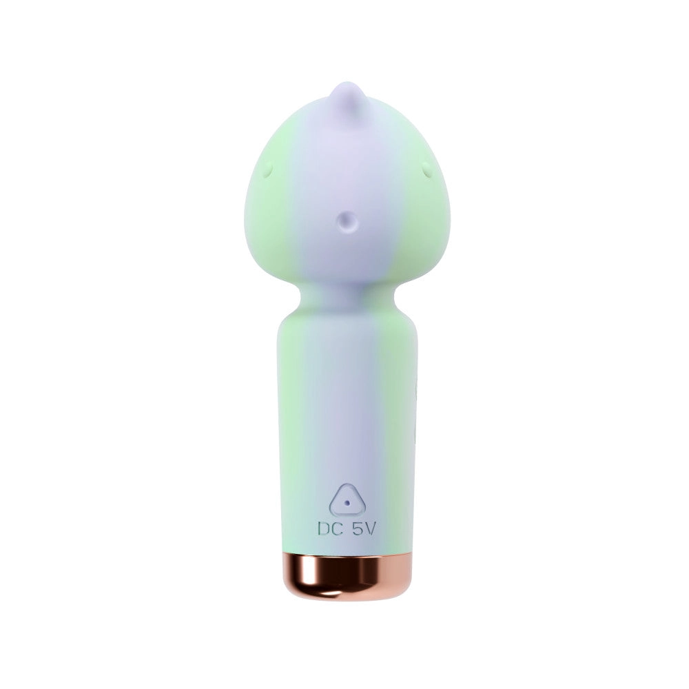 Play With Me | Unicorn Dreams Handheld Silicone Clitoral Vibrator With Sensual Pleasure Nubs - USB Rechargeable - In Blue