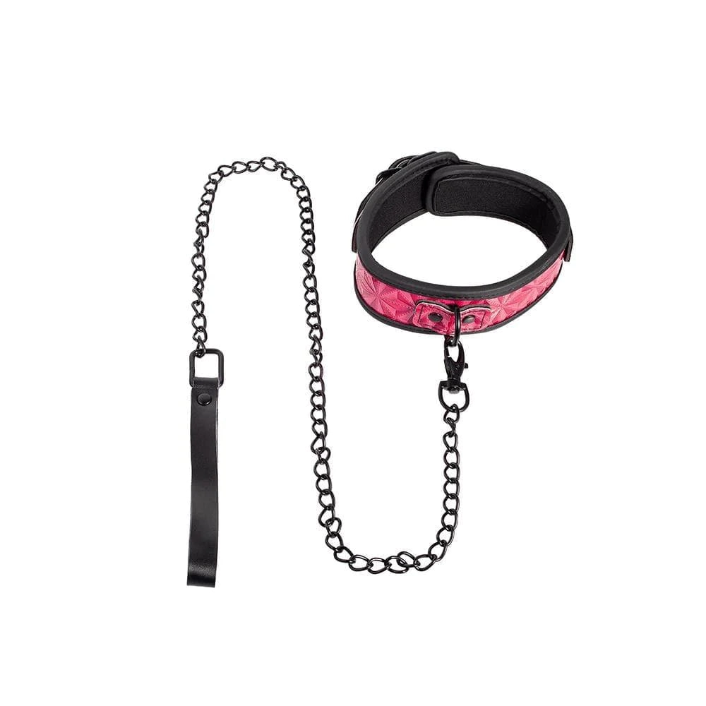 Power Play Collar & Leash - Pink