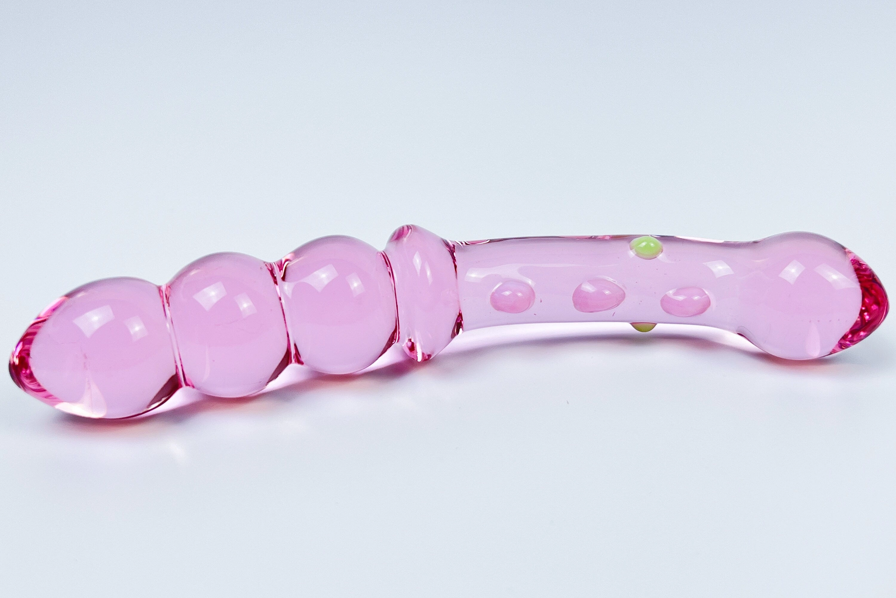 Pretty Pinks Extra Ribbed Dildo