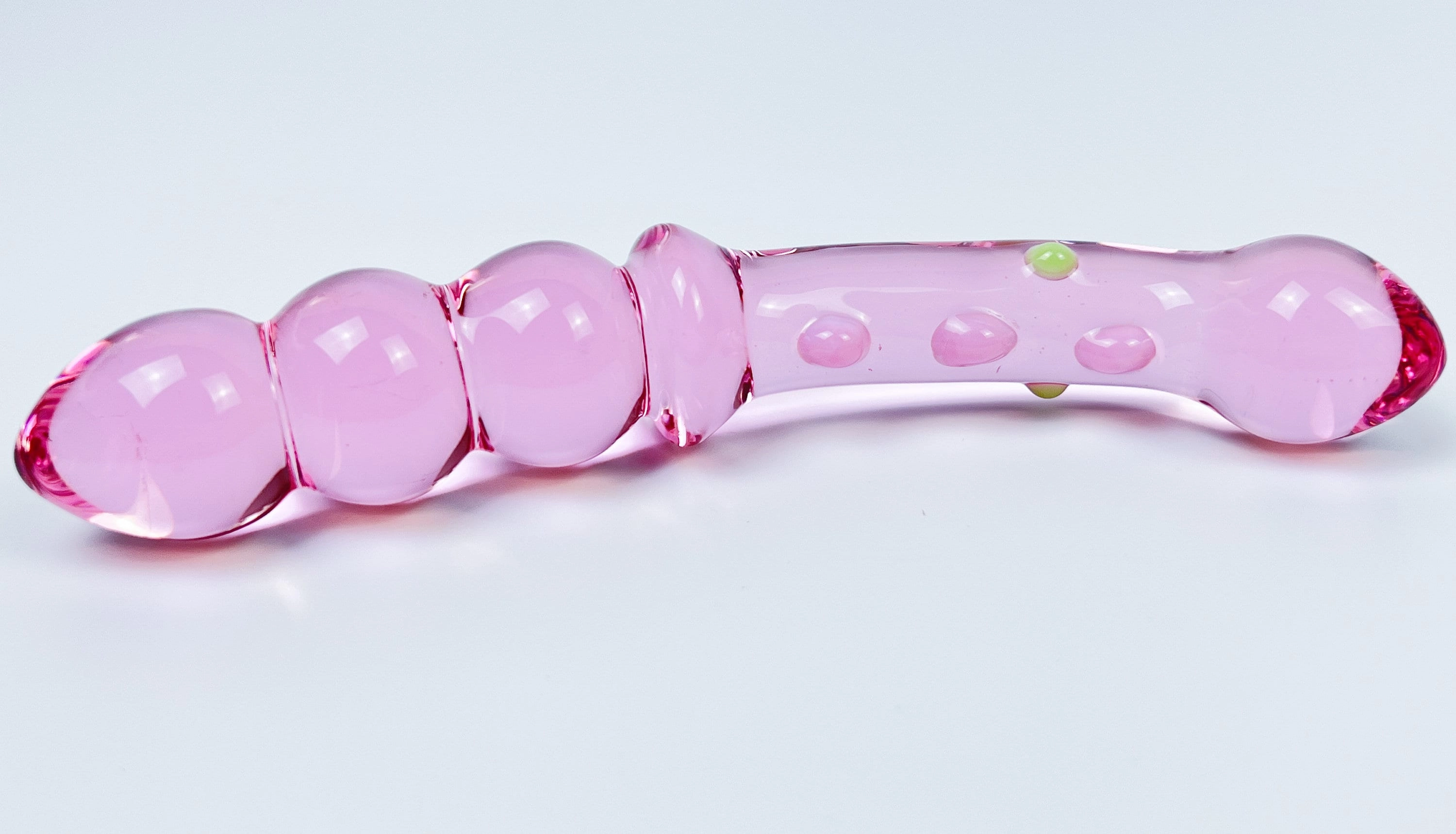 Pretty Pinks Extra Ribbed Dildo