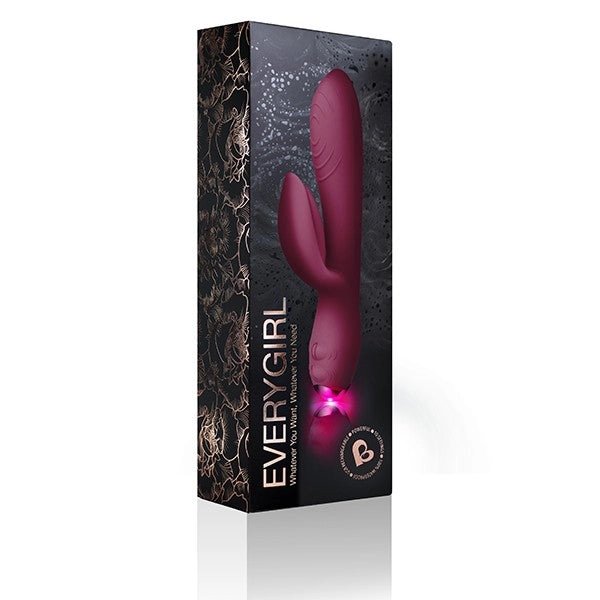 Rocks Off EVERYGIRL Rechargeable Dual Stimulation Rabbit Vibrator