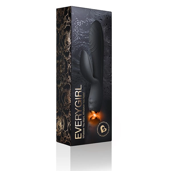Rocks Off EVERYGIRL Rechargeable Dual Stimulation Rabbit Vibrator