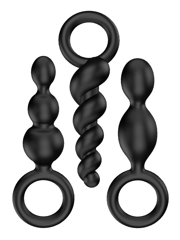 Satisfyer Booty Call Silicone Anal Plugs