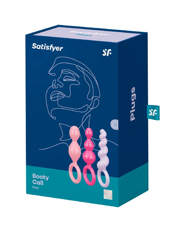 Satisfyer Booty Call Silicone Anal Plugs