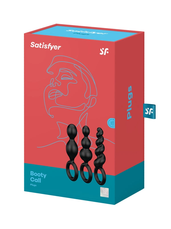 Satisfyer Booty Call Silicone Anal Plugs