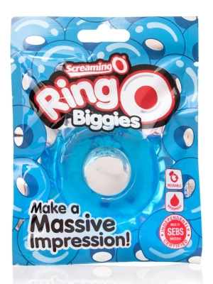 ScreamingO RingO Biggies Cock Ring Blue
